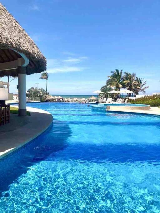 Hermoso Apartamento Con Club De Playa Acapulco Bagian luar foto